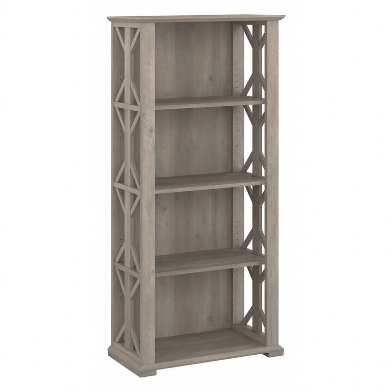 4 Shelf Farmhouse Bookcase