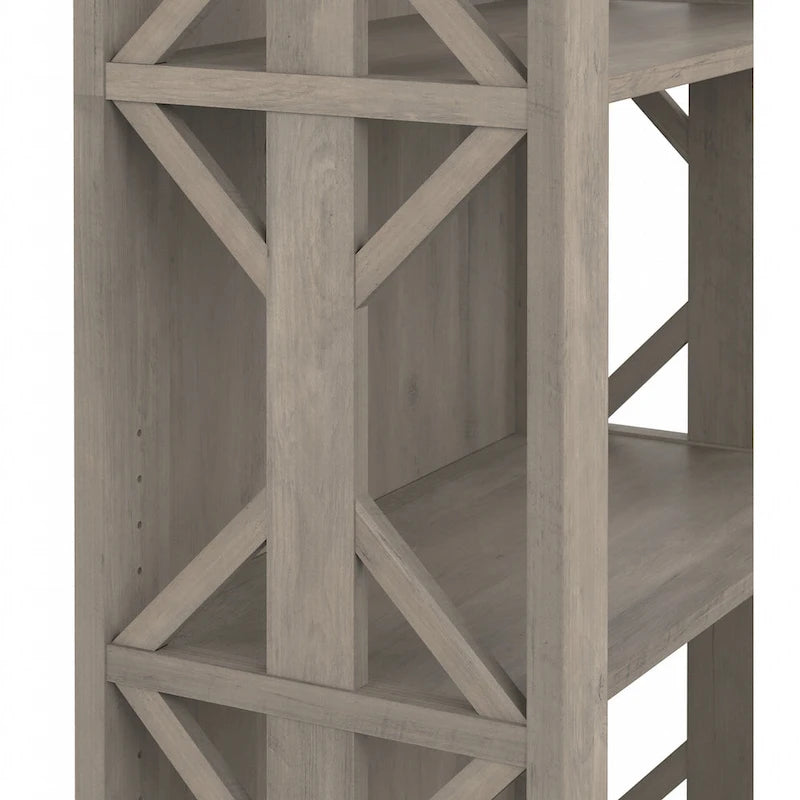 4 Shelf Farmhouse Bookcase