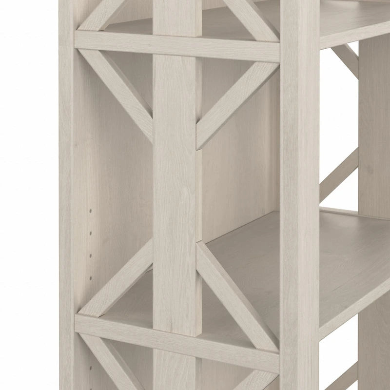 4 Shelf Farmhouse Bookcase
