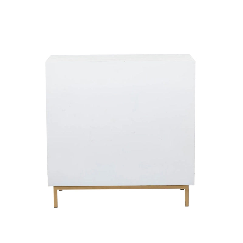 White Wood Contemporary Cabinet