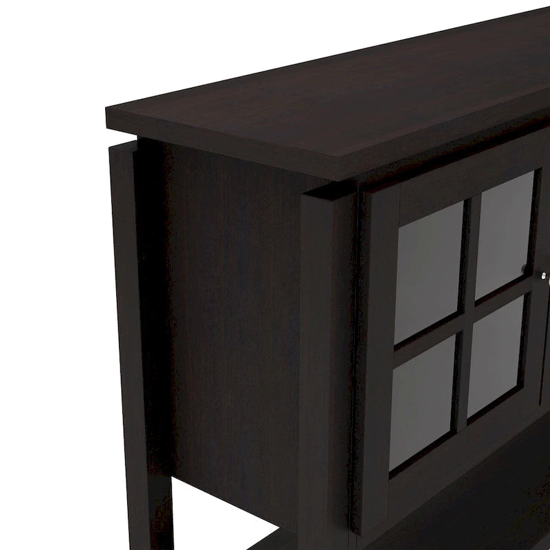 59" Windowpane Cabinet Buffet