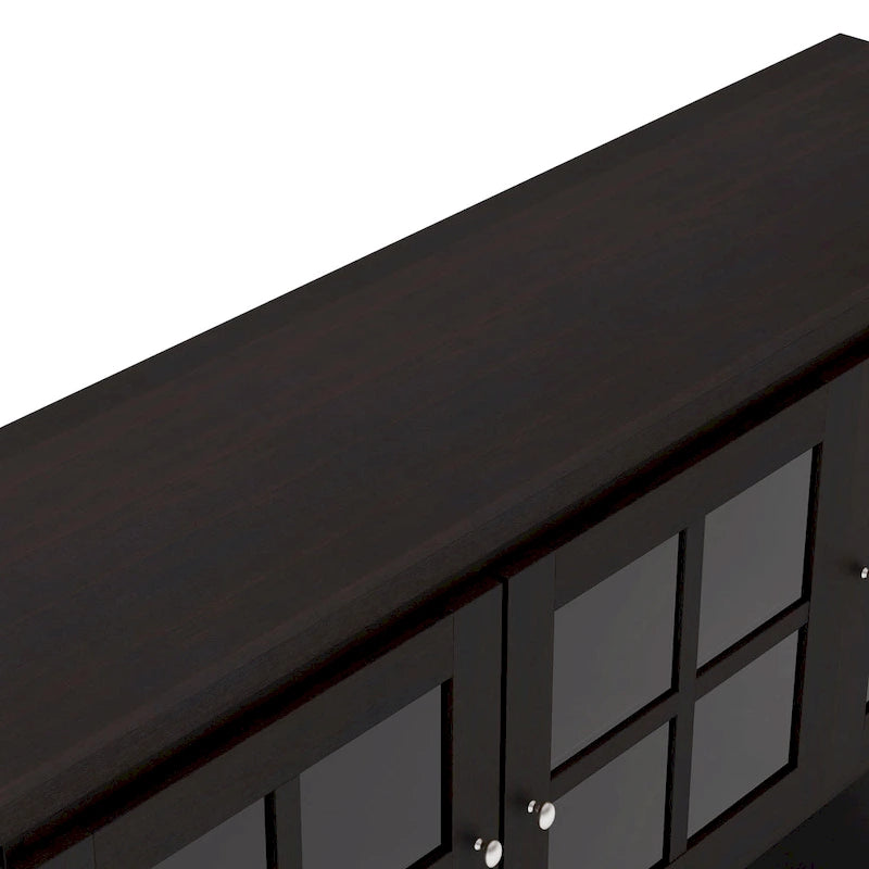 59" Windowpane Cabinet Buffet