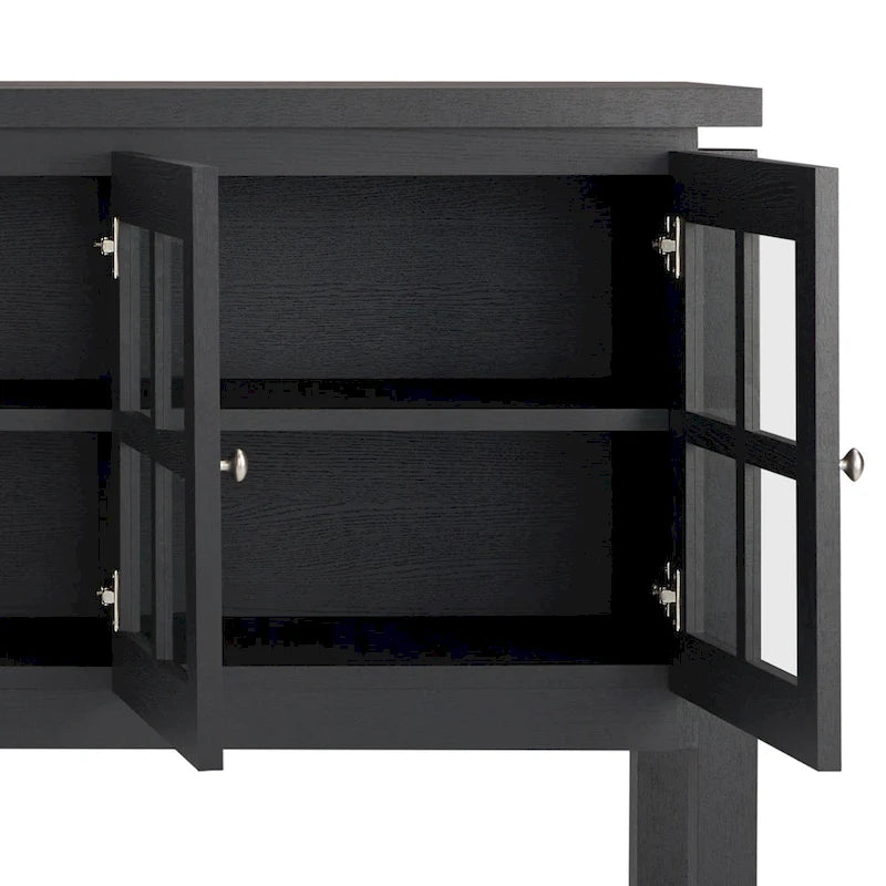 59" Windowpane Cabinet Buffet