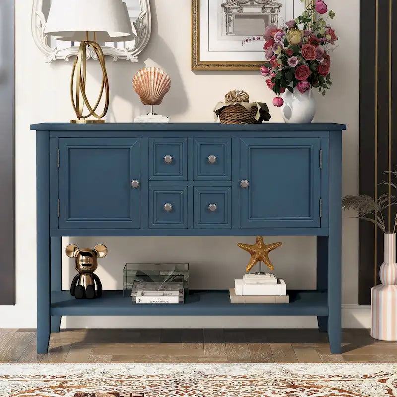 Buffet Sideboard with Bottom Shelf