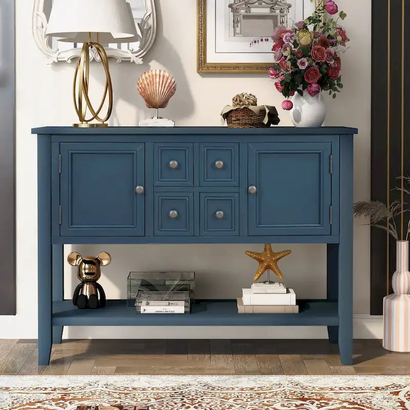 Buffet Sideboard with Bottom Shelf