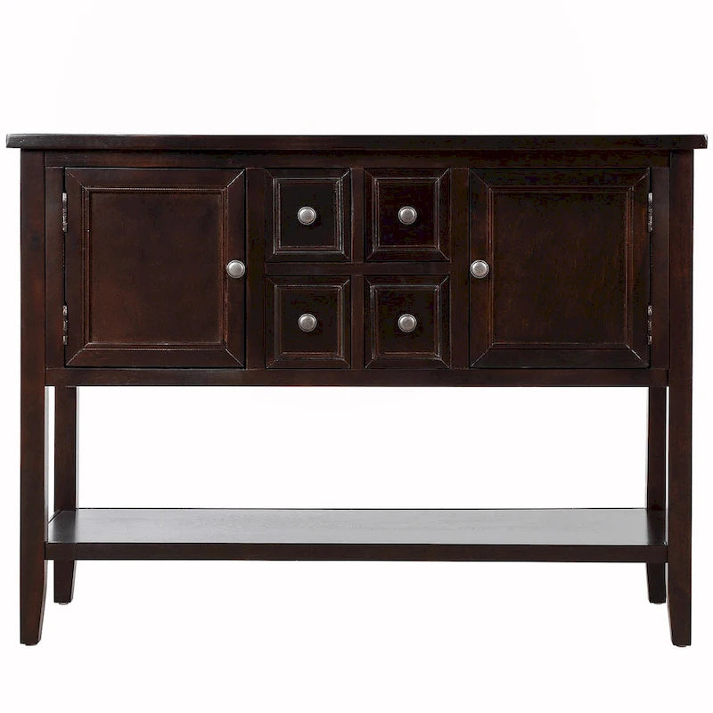 Buffet Sideboard with Bottom Shelf