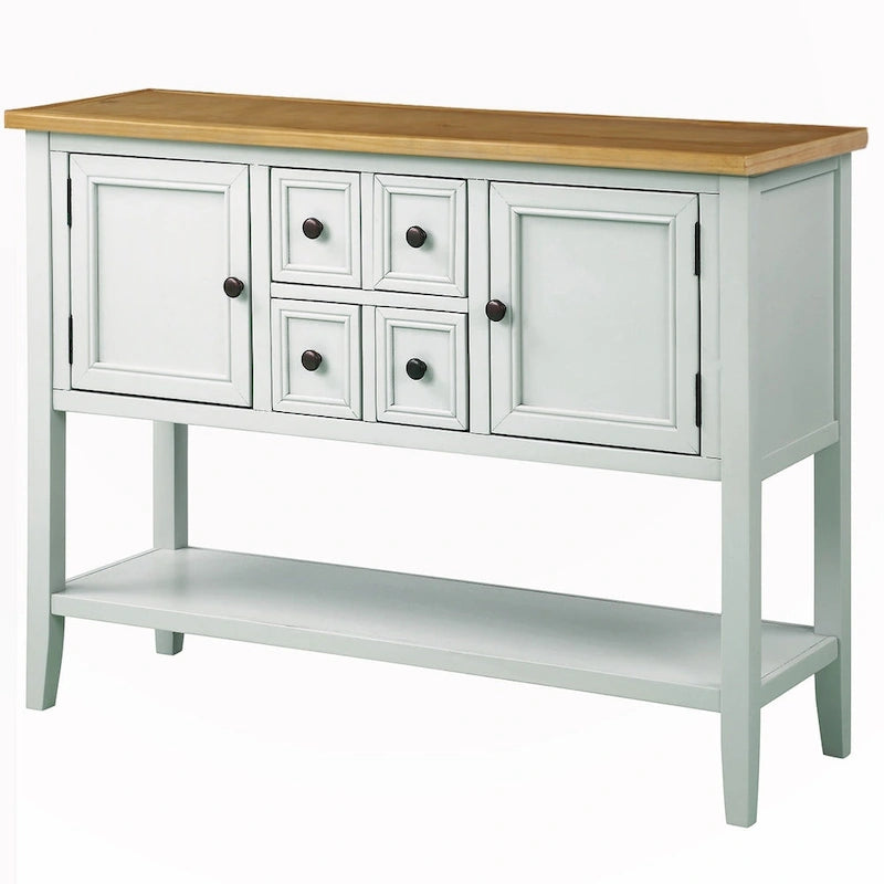 Buffet Sideboard with Bottom Shelf