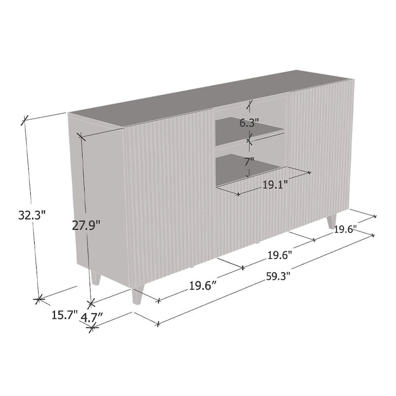 59" Sideboard