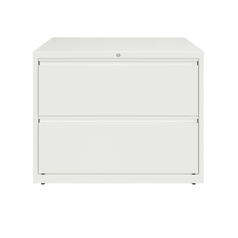 36-Inch Wide 2-Drawer Lateral File Cabinet - Charcoal
