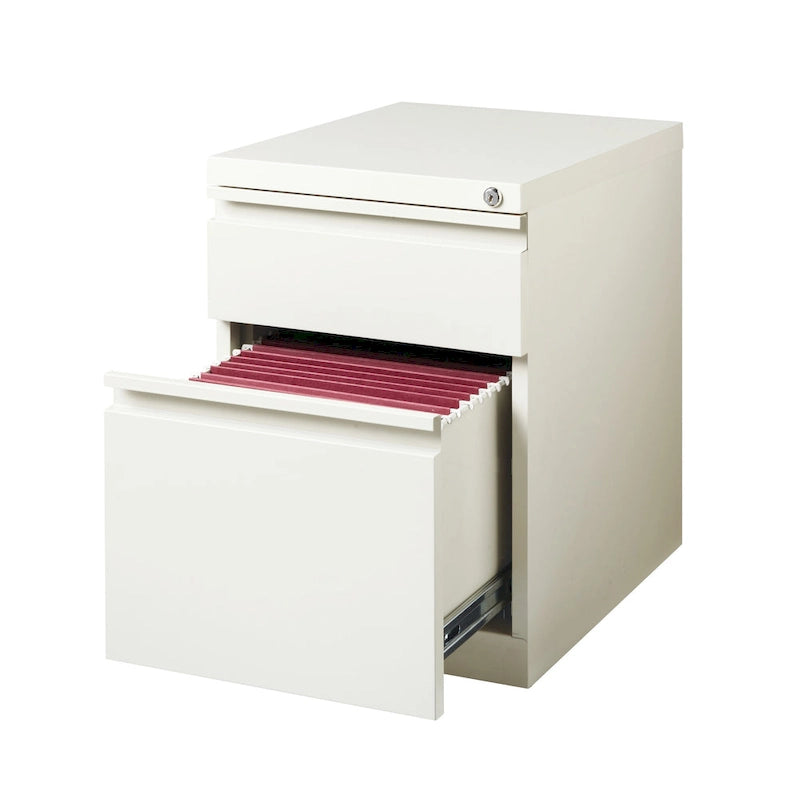 20" Mobile Pedestal File Cabinet – 1 Box/1 File Drawer