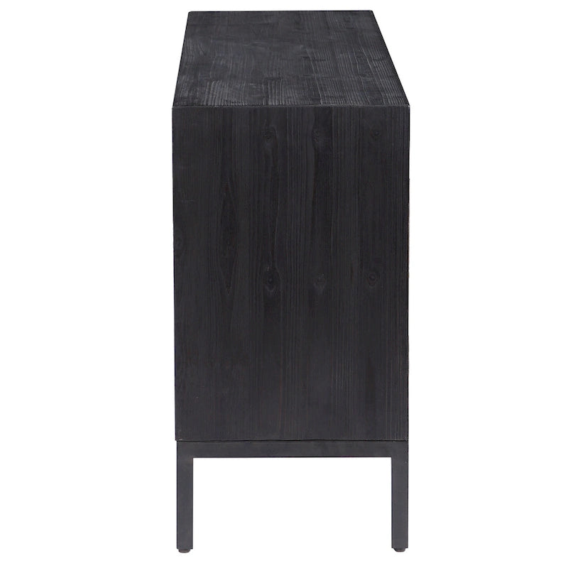 Dark Walnut 2-Door Cabinet