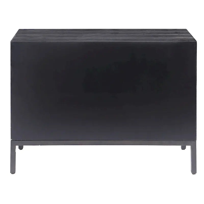 Dark Walnut 2-Door Cabinet