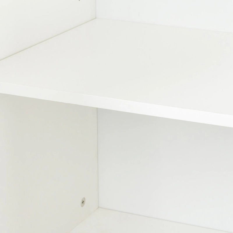 Cabinet with 4 Doors and 4 open shelgves,Freestanding Sideboard Storage Cabinet