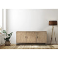 3-Door Metal Base Sideboard
