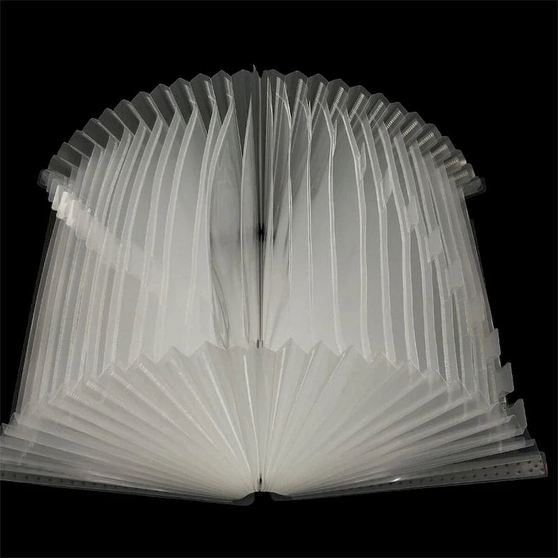 Expanding File Organizer - High Capacity Plastic File Wallet