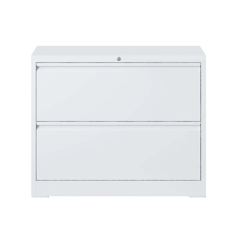 2-Drawer Metal Filing Cabinet with Lock for Home Office