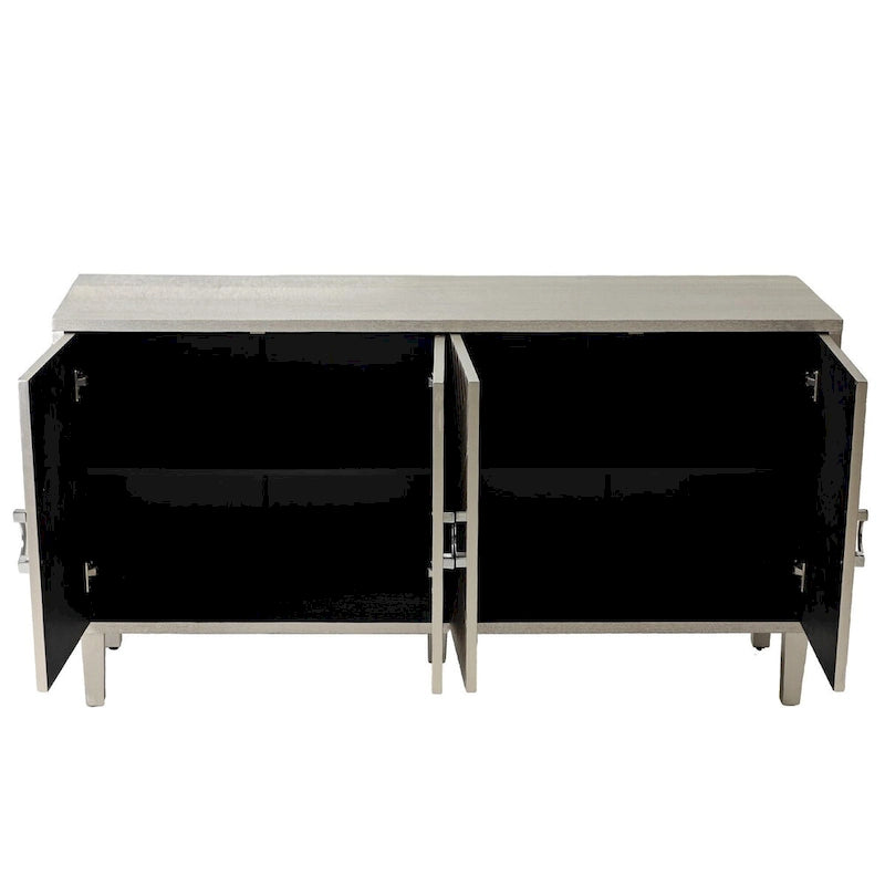Stylish and Functional 4-Door Storage Cabinet