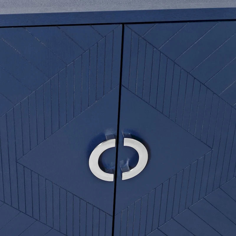 Stylish and Functional 4-Door Storage Cabinet