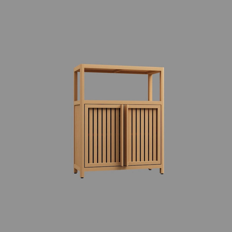 Large Capacity Bamboo Storage Cabinet Furniture