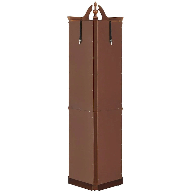 Corner Curio Cabinet with Lights(E26 light bulb not included)
